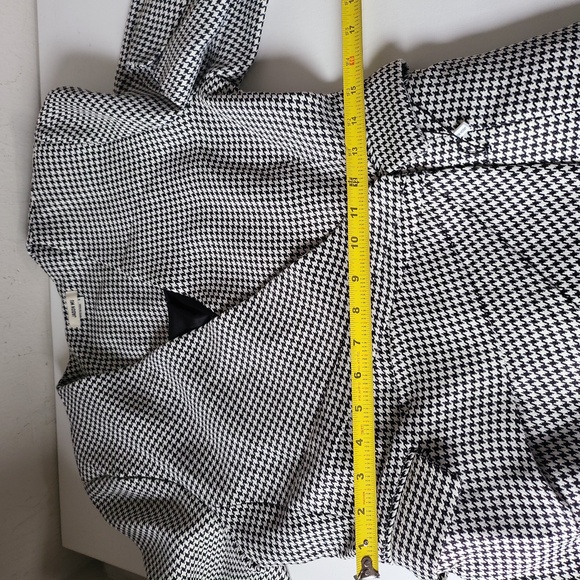 NWT JASON WU HOUNDSTOOTH LONG SLEEVE DRESS.SZ-M - Picture 5 of 8
